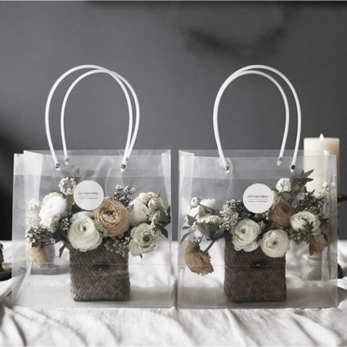 Túi Nhựa Vuông Đựng Hoa Cao Cấp (Set 10 Cái) - Sỉ Phụ Kiện Hoa Túi Nhựa Vuông Đựng Hoa Cao Cấp (Set 10 Cái) - Ảnh 2