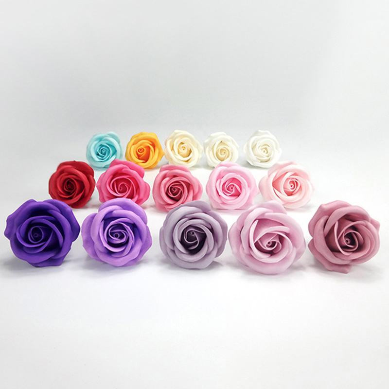 Đầu Bông Hoa Sáp 4 Lớp Cánh Tròn Cao Cấp - Sỉ Phụ Kiện Hoa Đầu Bông Hoa Sáp 4 Lớp Cánh Tròn Cao Cấp - Ảnh 3