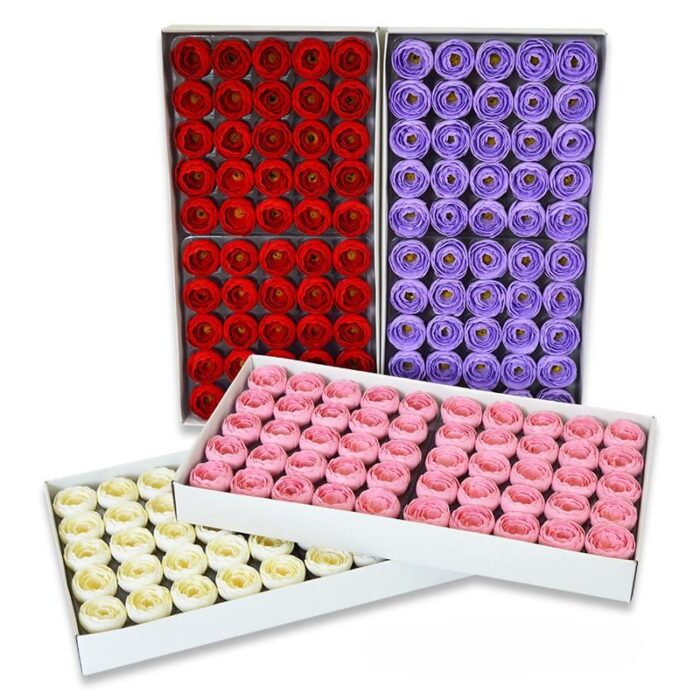 Đầu Bông Hoa Mao Lương Cao Cấp (Hộp 50 Bông)