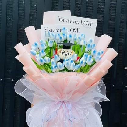 Set 10 Bông Tuylip Nụ Cao Cấp - Sỉ Phụ Kiện Hoa Set 10 Bông Tuylip Nụ Cao Cấp - Ảnh 3