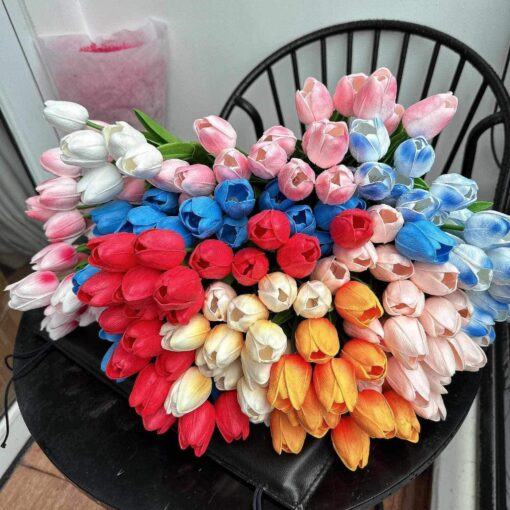 Set 10 Bông Tuylip Nụ Cao Cấp