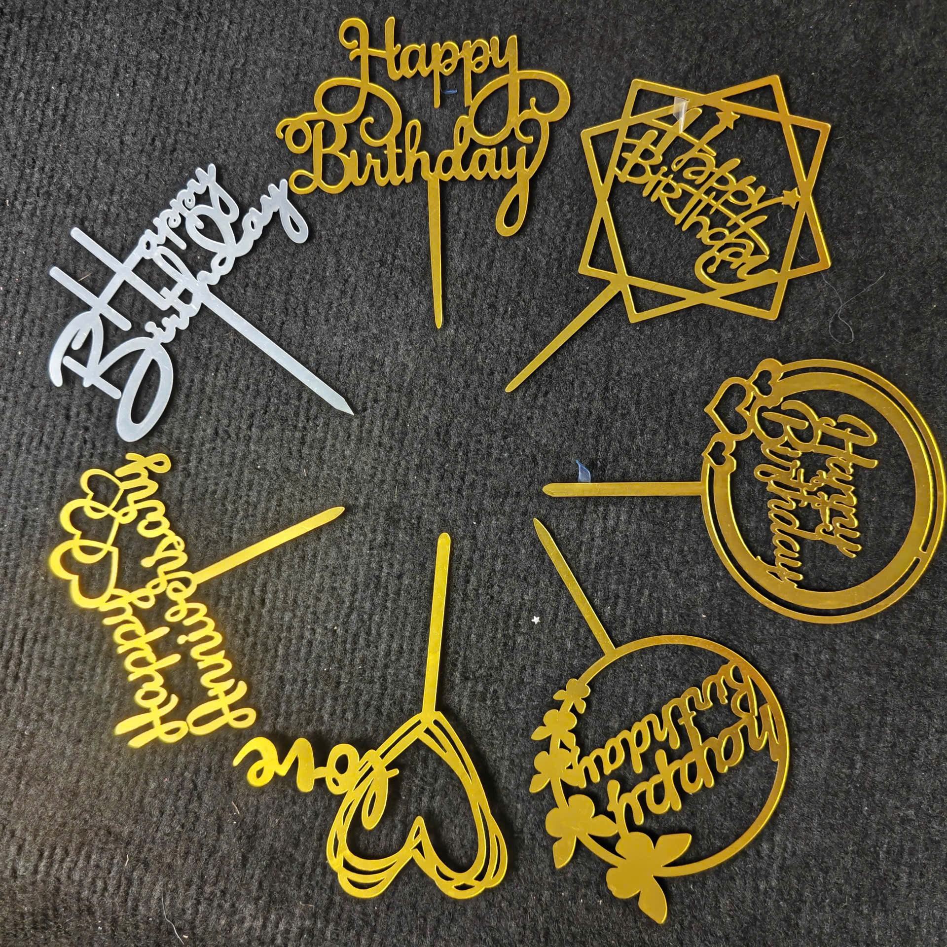 Toper Chữ Nhựa Cao Cấp (Set 10 Cái) - Sỉ Phụ Kiện Hoa Toper Chữ Nhựa Cao Cấp (Set 10 Cái) - Ảnh 3
