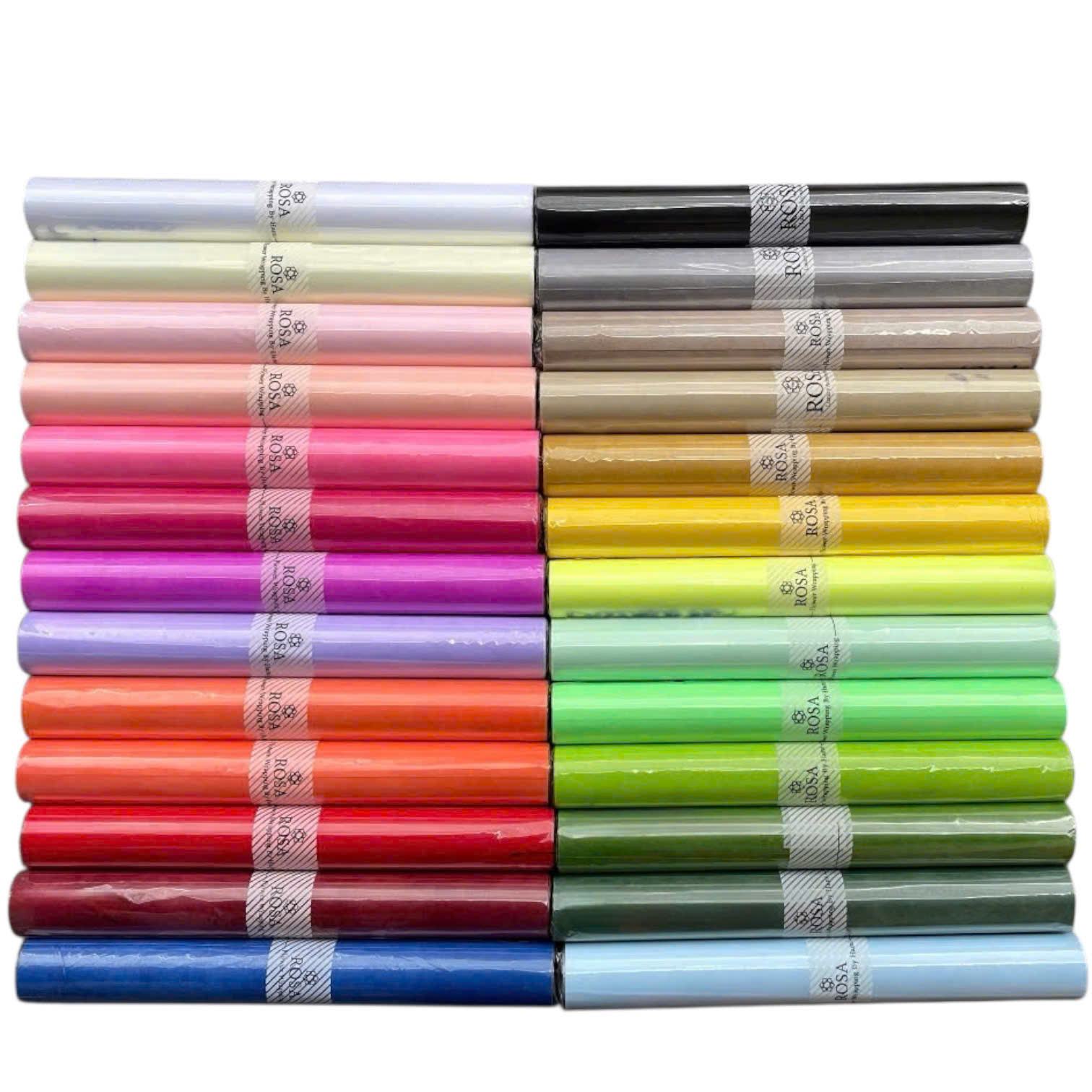 Lụa Cuộn Hàn Quốc 16Yard Cao Cấp - Sỉ Phụ Kiện Hoa Lụa Cuộn Hàn Quốc 16Yard Cao Cấp - Ảnh 2