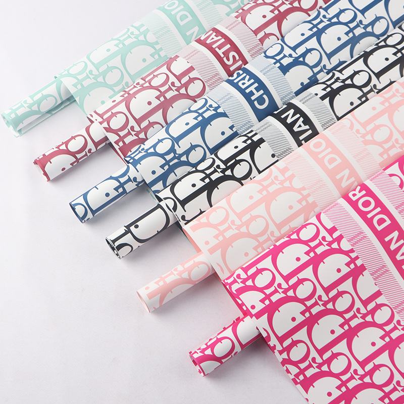 Giấy 2 Mặt Thương Hiệu Cao Cấp(Dior, Guci, Chanel, Lv,) - Sỉ Phụ Kiện Hoa Giấy 2 Mặt Thương Hiệu Cao Cấp(Dior, Guci, Chanel, Lv,) - Ảnh 2