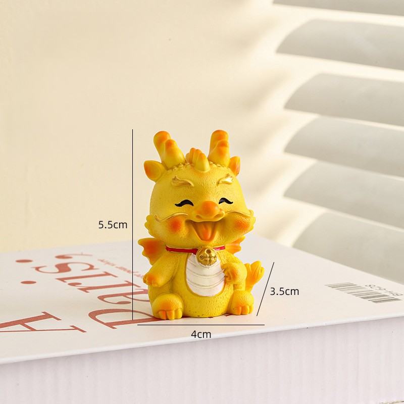 Rồng May Mắn Set 10 Con - Sỉ Phụ Kiện Hoa Rồng May Mắn Set 10 Con