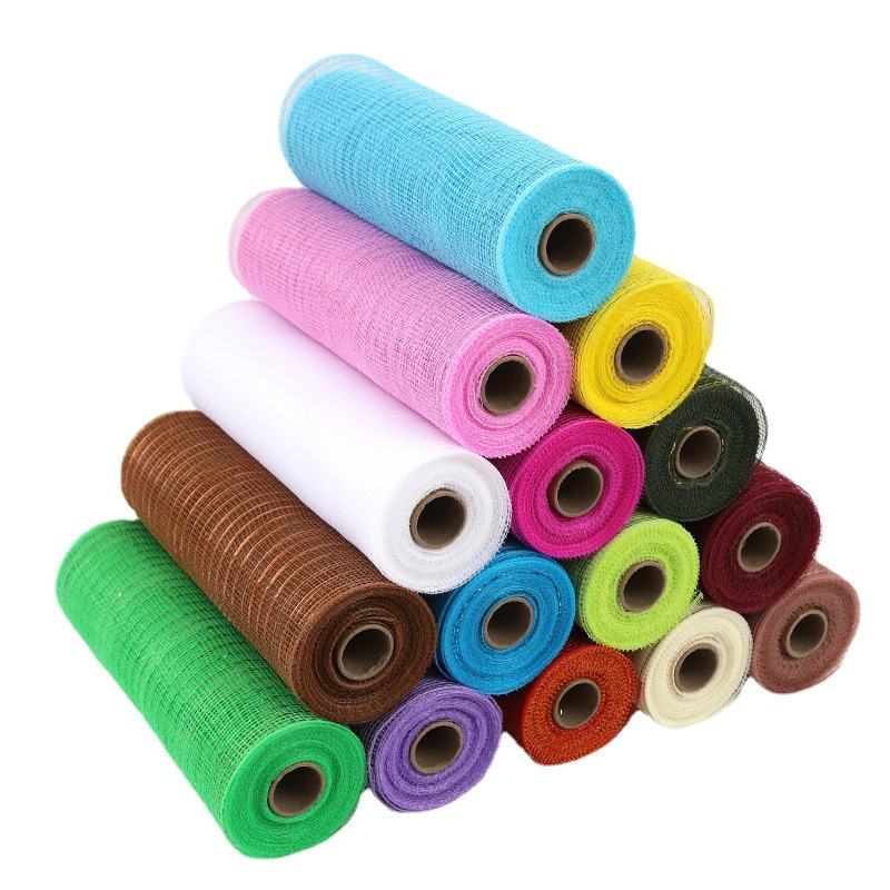 Cuộn Lưới Cứng Kim Tuyến Ngắn Cao Cấp (26Cm*10Yard) - Sỉ Phụ Kiện Hoa Cuộn Lưới Cứng Kim Tuyến Ngắn Cao Cấp (26Cm*10Yard) - Ảnh 2