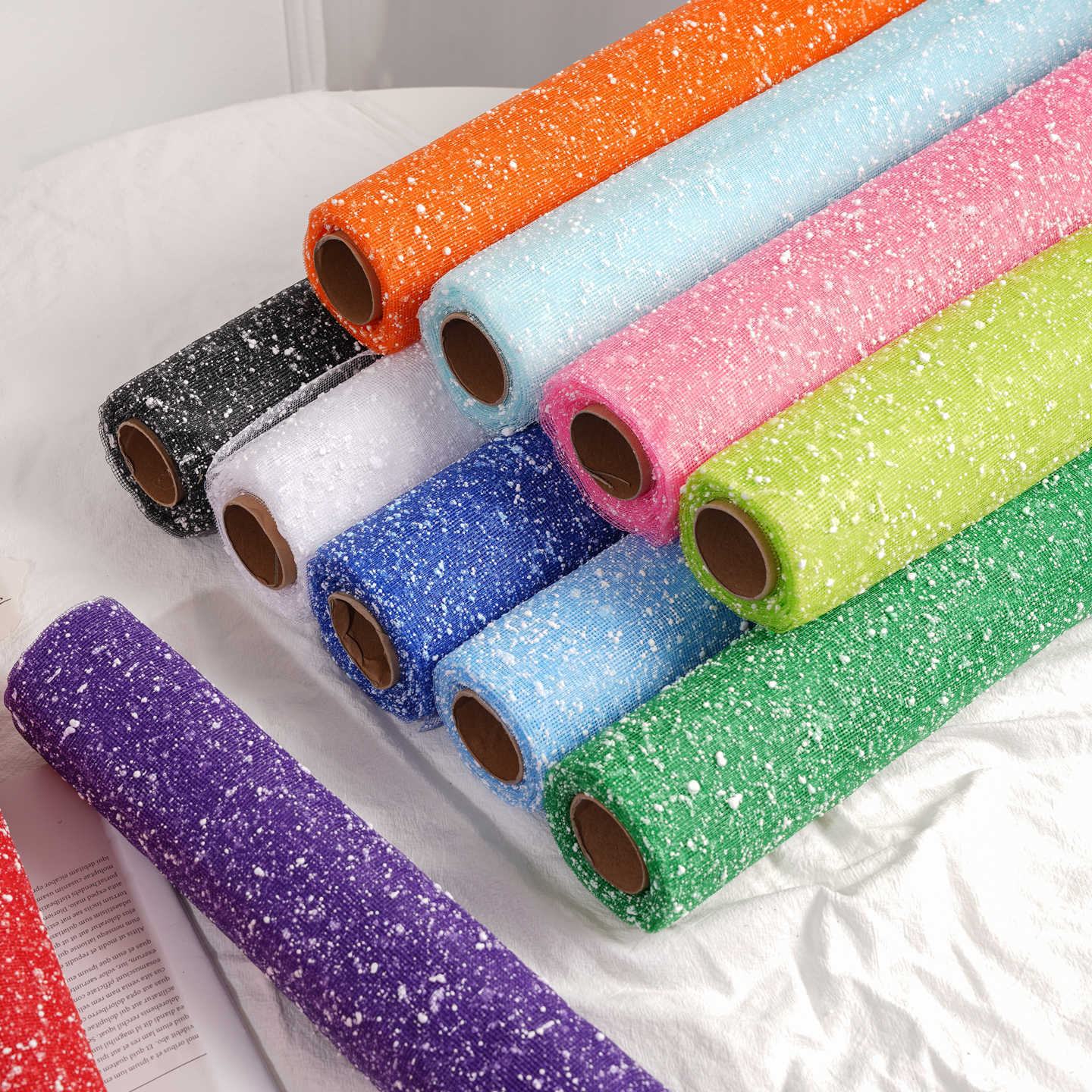 Cuộn Lưới Bọt Tuyết Cao Cấp - Sỉ Phụ Kiện Hoa Cuộn Lưới Bọt Tuyết Cao Cấp