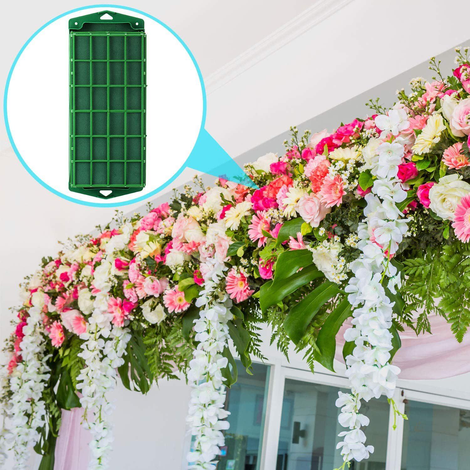 Xốp Cắm Xe Hoa Có Khay Hít Cao Cấp (1 Viên) - Sỉ Phụ Kiện Hoa Xốp Cắm Xe Hoa Có Khay Hít Cao Cấp (1 Viên) - Ảnh 2