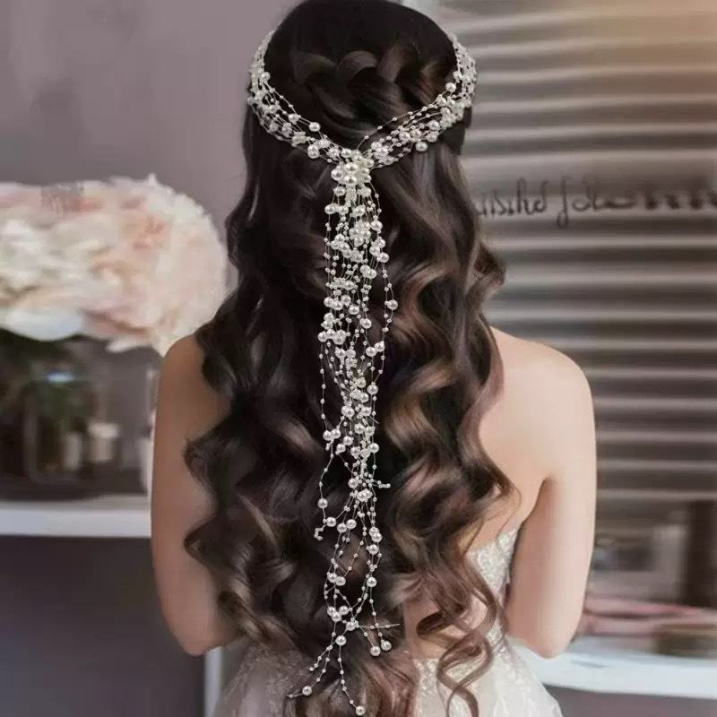 Dây Chuỗi Ngọc Trai Cao Cấp (1 Cuộn) - Sỉ Phụ Kiện Hoa Dây Chuỗi Ngọc Trai Cao Cấp (1 Cuộn) - Ảnh 2