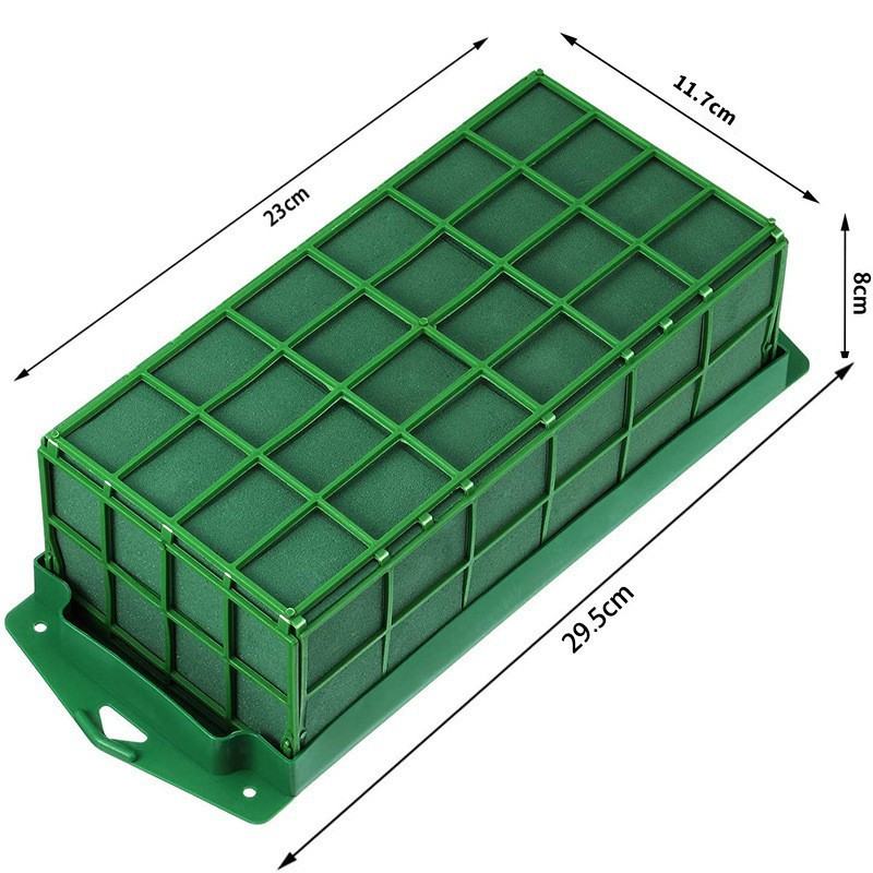 Xốp Cắm Xe Hoa Có Khay Hít Cao Cấp (1 Viên) - Sỉ Phụ Kiện Hoa Xốp Cắm Xe Hoa Có Khay Hít Cao Cấp (1 Viên)