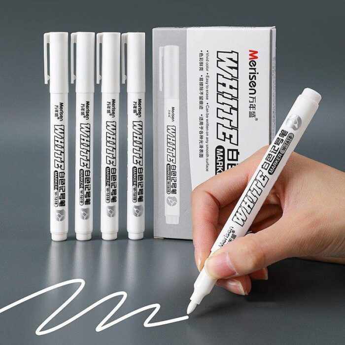 Bút Mực Trắng Viết Mika Or Giấy Kiếng Cao Cấp (1 Cây)