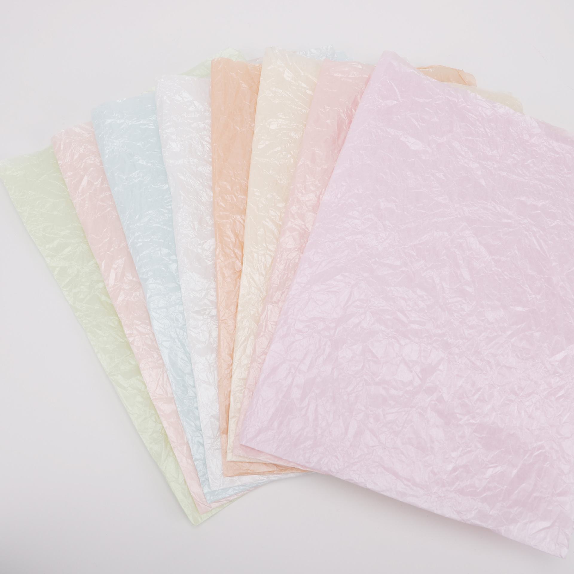 Giấy Nến ( Giấy Nhún nhăn ) Ánh Ngọc Trai Cao Cấp (Xấp 20 tờ) - Sỉ Phụ Kiện Hoa Giấy Nến ( Giấy Nhún nhăn ) Ánh Ngọc Trai Cao Cấp (Xấp 20 tờ) - Ảnh 3
