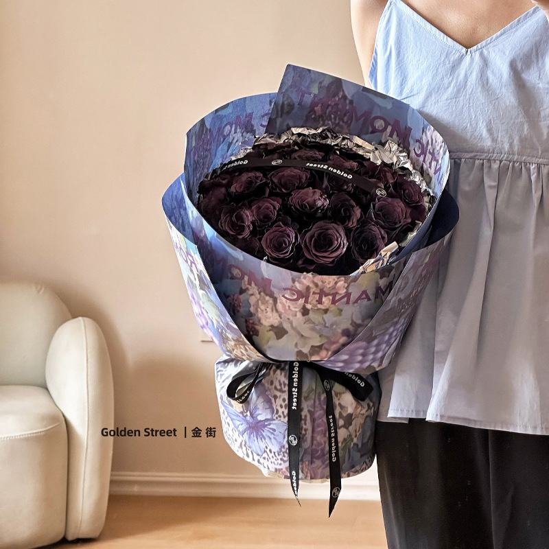 Giấy Họa Tiết Sơn Mài Cao Cấp - Sỉ Phụ Kiện Hoa Giấy Họa Tiết Sơn Mài Cao Cấp - Ảnh 5