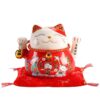 Mèo Thần Tài May Mắn Size 12cm