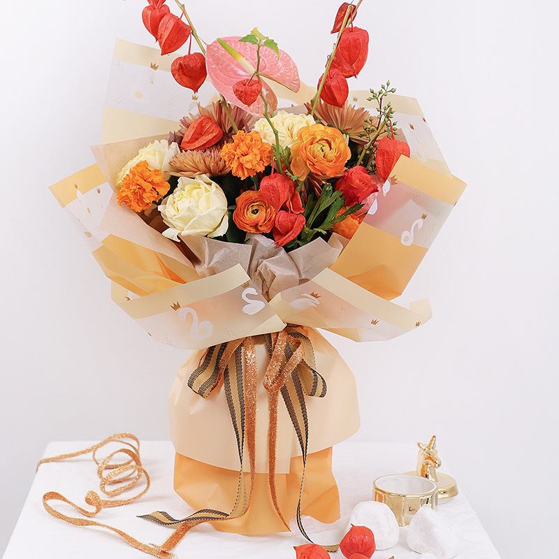 Giấy 1 Mặt Họa Tiết Thiên Nga Cao Cấp - Sỉ Phụ Kiện Hoa Giấy 1 Mặt Họa Tiết Thiên Nga Cao Cấp - Ảnh 3