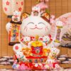Mèo Thần Tài Cao Cấp Size 32cm - Sỉ Phụ Kiện Hoa