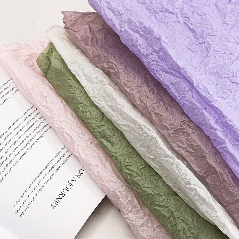 Giấy Nến ( Giấy Nhún nhăn ) Ánh Ngọc Trai Cao Cấp (Xấp 20 tờ) - Sỉ Phụ Kiện Hoa Giấy Nến ( Giấy Nhún nhăn ) Ánh Ngọc Trai Cao Cấp (Xấp 20 tờ) - Ảnh 4