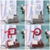 Túi Nhựa Trong Quai Da Cao Cấp (Set 10 Cái) - Sỉ Phụ Kiện Hoa Túi Nhựa Trong Quai Da Cao Cấp (Set 10 Cái) - Sỉ Phụ Kiện Hoa