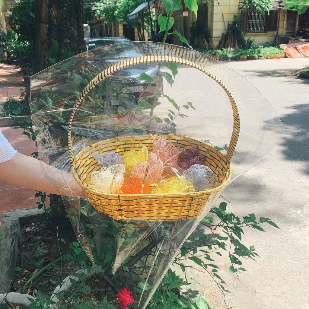 Màng Co Gói Quà (Set 50 cái) - Sỉ Phụ Kiện Hoa Màng Co Gói Quà (Set 50 cái) - Ảnh 2