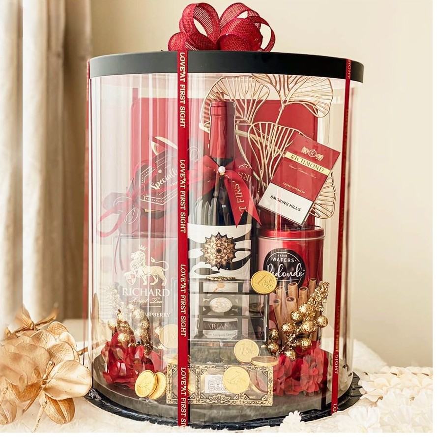 Hộp Trụ Mika 30X35Cm Cao Cấp - Sỉ Phụ Kiện Hoa Hộp Trụ Mika 30X35Cm Cao Cấp - Ảnh 2