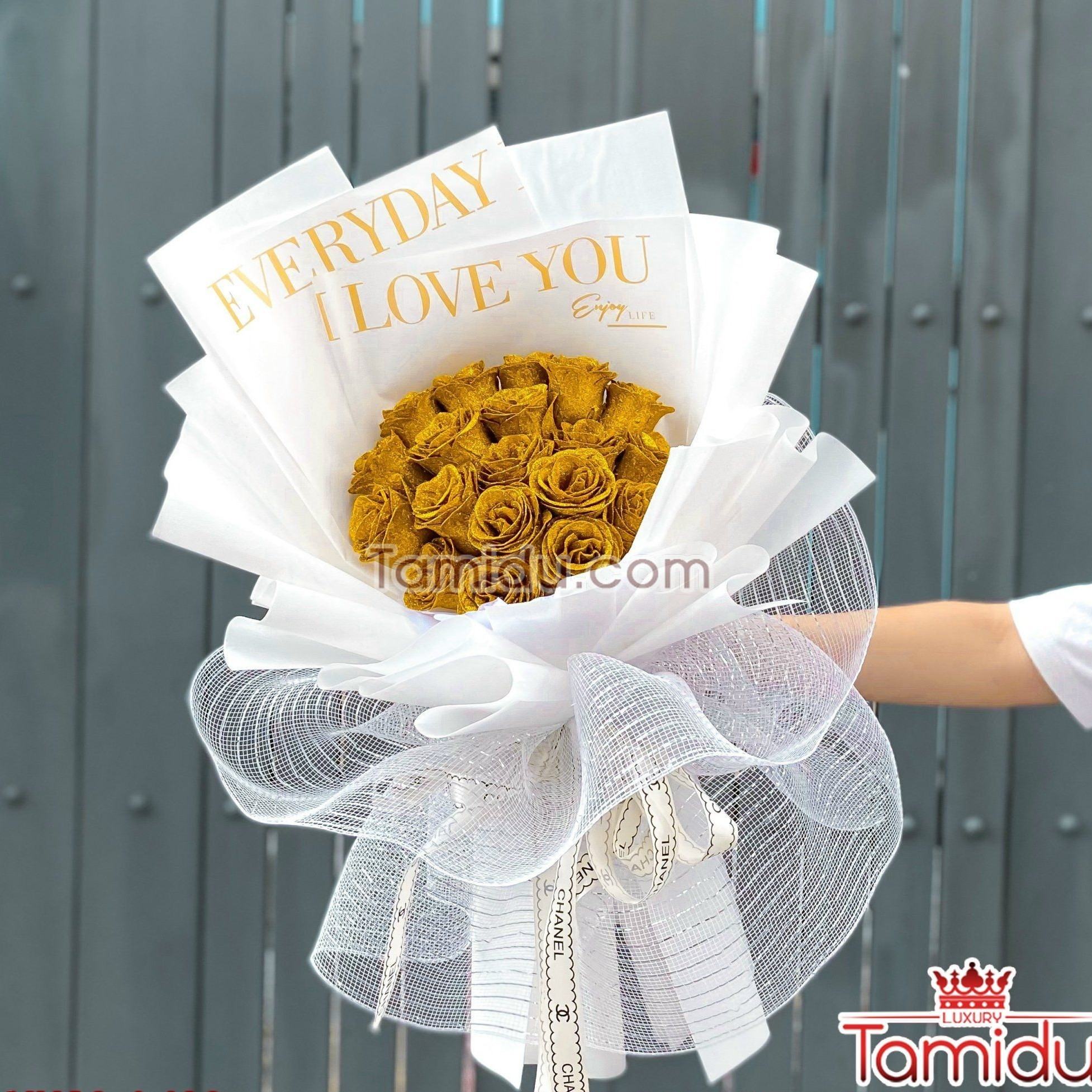 Cuộn Lưới Kim Tuyến Cao Cấp - Sỉ Phụ Kiện Hoa Cuộn Lưới Kim Tuyến Cao Cấp - Ảnh 2