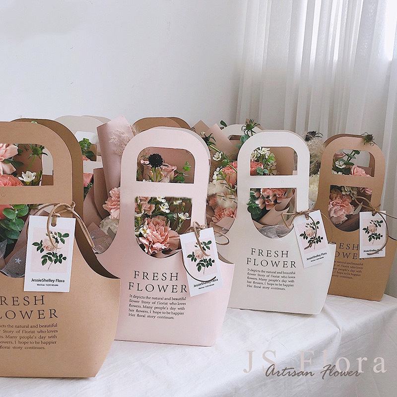 Giỏ Cắm Hoa Fresh Flower Cao Cấp - Sỉ Phụ Kiện Hoa Giỏ Cắm Hoa Fresh Flower Cao Cấp - Ảnh 2