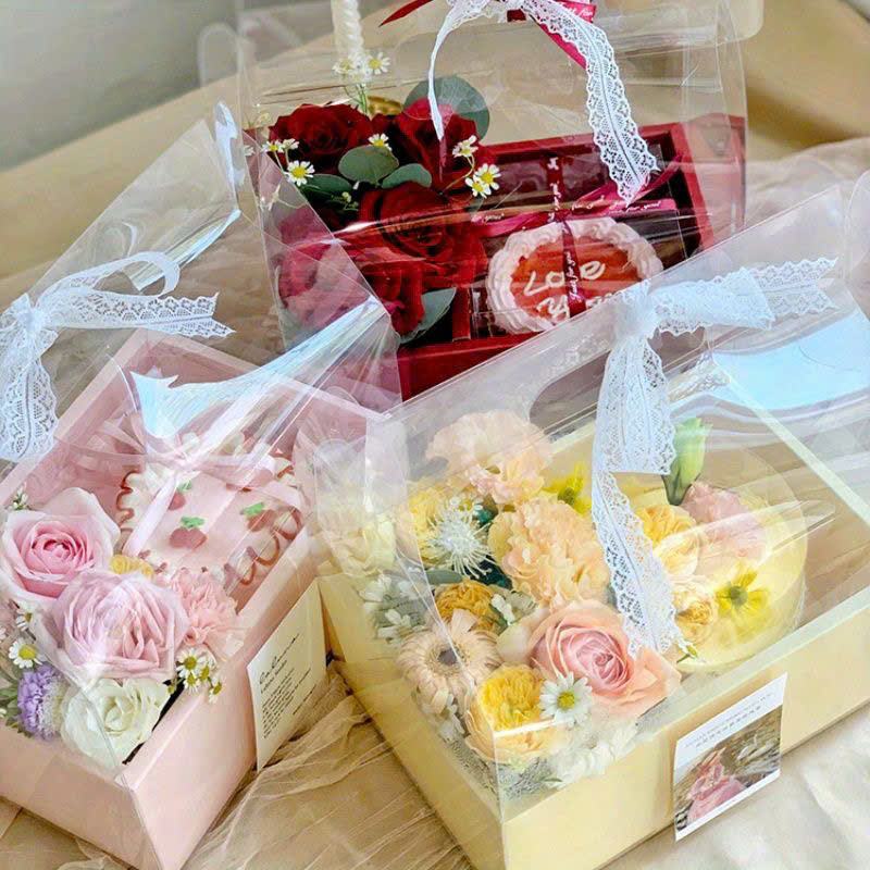 Giỏ Mika Vali 2 Ngăn Cao Cấp (Set 5 Cái) - Sỉ Phụ Kiện Hoa Giỏ Mika Vali 2 Ngăn Cao Cấp (Set 5 Cái) - Ảnh 4