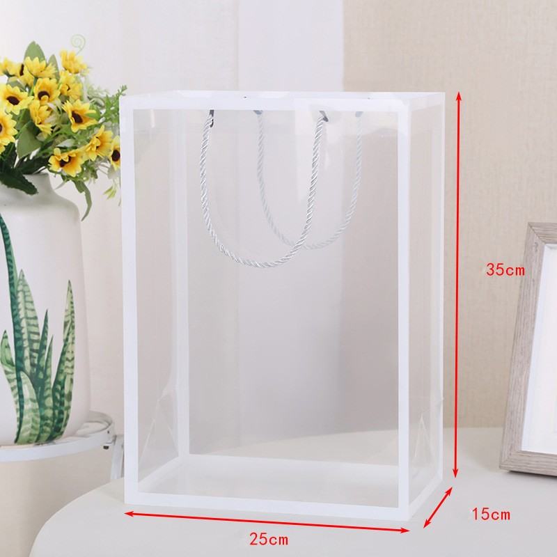 Túi Nhựa Trong Suốt Viền Cao Cấp (Set 10C) - Sỉ Phụ Kiện Hoa Túi Nhựa Trong Suốt Viền Cao Cấp (Set 10C) - Ảnh 2