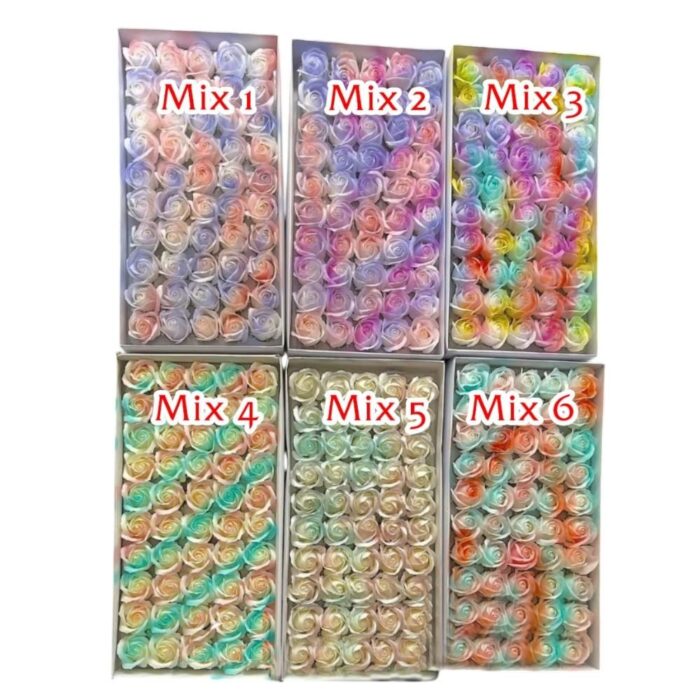 Hoa Sáp Mix Màu Cao Cấp