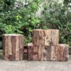 Chậu Gỗ Cắm Hoa Vỏ Cây Cao Cấp - Sỉ Phụ Kiện Hoa