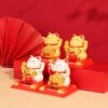 Mèo Thần Tài May Mắn Size 8.3cm - Sỉ Phụ Kiện Hoa Mèo Thần Tài May Mắn Size 8.3cm - Sỉ Phụ Kiện Hoa