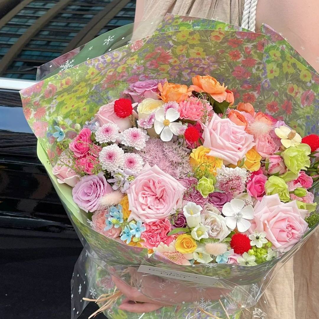 Giấy nhăn hoa sơn dầu (Xấp 20 tờ) - Sỉ Phụ Kiện Hoa Giấy nhăn hoa sơn dầu (Xấp 20 tờ) - Ảnh 4