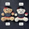 Gấu Bông Tốt Nghiệp Lông Xù size 20cm - Sỉ Phụ Kiện Hoa Gấu Bông Tốt Nghiệp Lông Xù size 20cm - Sỉ Phụ Kiện Hoa