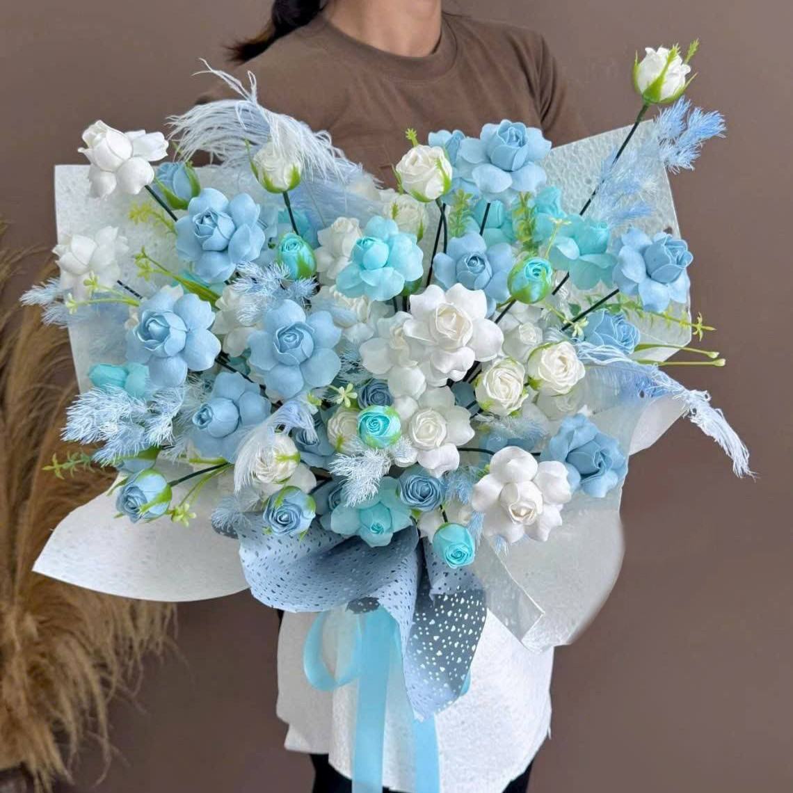 Đầu Bông Hoa Sáp Nụ Hồng Tỉ Muội Hàng Trung VIP - Sỉ Phụ Kiện Hoa Đầu Bông Hoa Sáp Nụ Hồng Tỉ Muội Hàng Trung VIP - Ảnh 2