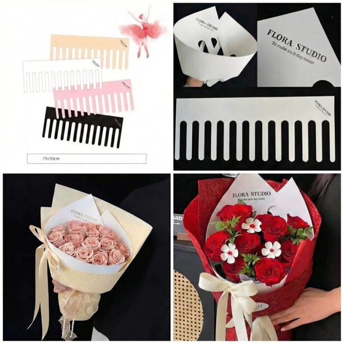 Cốt Răng Lược Flora Studio(Tập 5 tờ)