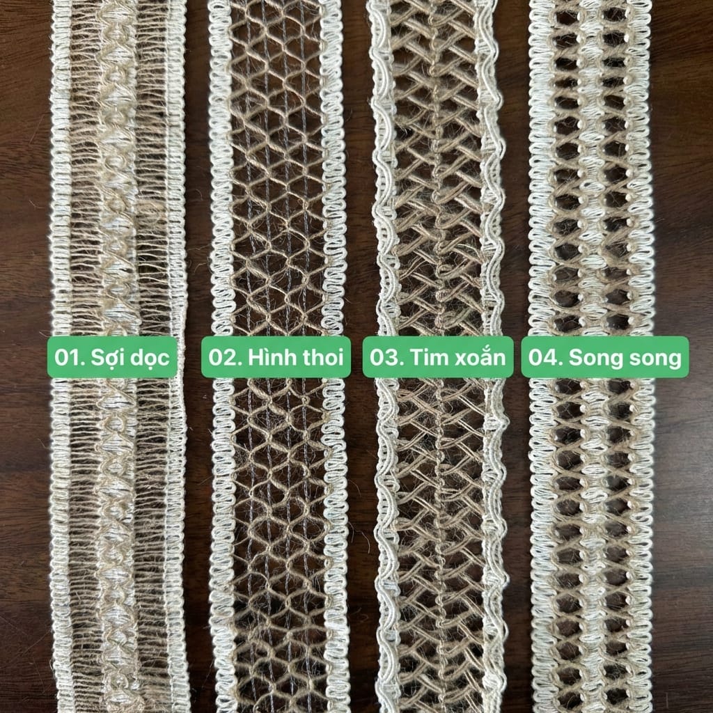 Ruy Băng Thừng Cói Bản To Cao Cấp(5M) - Sỉ Phụ Kiện Hoa Ruy Băng Thừng Cói Bản To Cao Cấp(5M) - Ảnh 2