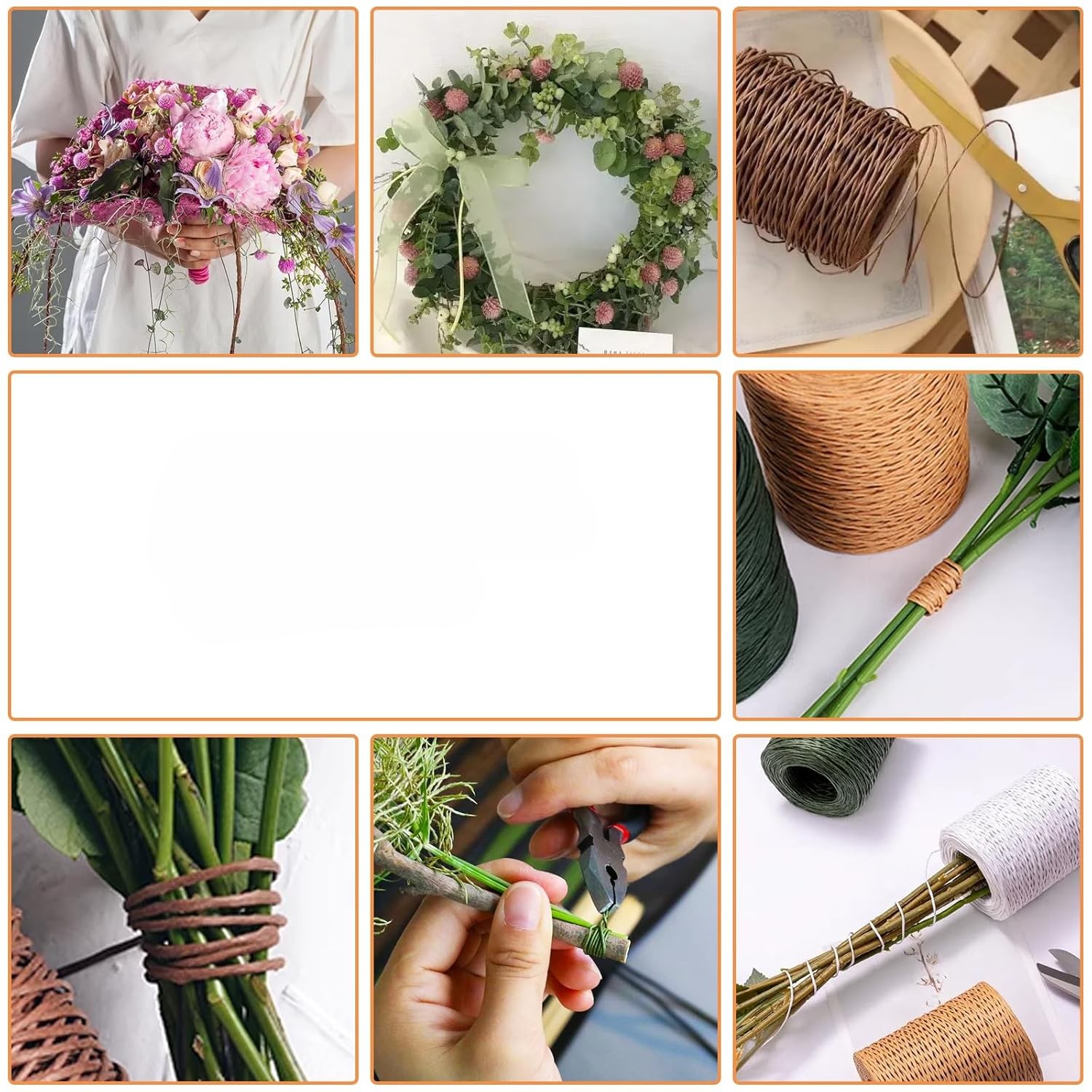 Kẽm Cuộn Giấy - Sỉ Phụ Kiện Hoa Kẽm Cuộn Giấy - Ảnh 3