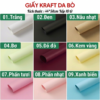Giấy Cứng Da Bò/ Giấy Mỹ Thuật Cứng Cao Cấp (xấp 10 tờ, 44 x 58cm) - Sỉ Phụ Kiện Hoa Giấy Cứng Da Bò/ Giấy Mỹ Thuật Cứng Cao Cấp (xấp 10 tờ, 44 x 58cm) - Sỉ Phụ Kiện Hoa