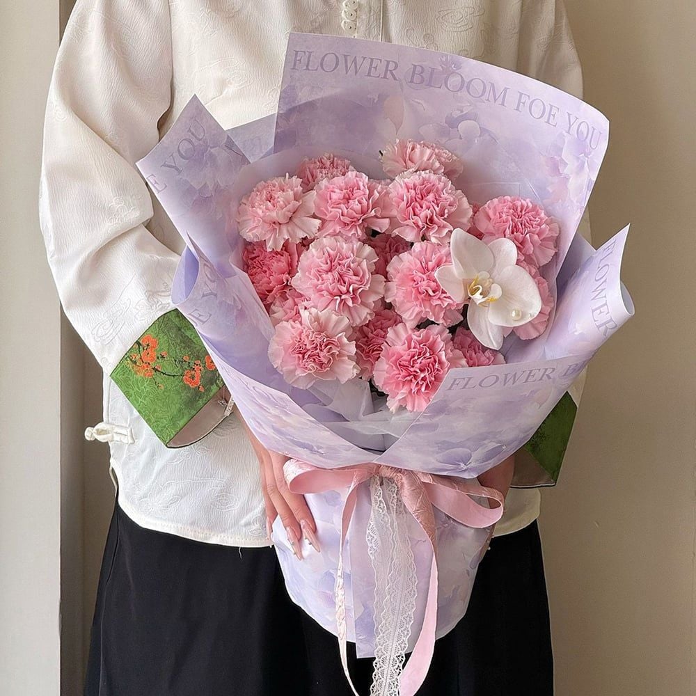 Giấy Nền Hoa Loang Màu Flower Bloom Cao Cấp - Sỉ Phụ Kiện Hoa Giấy Nền Hoa Loang Màu Flower Bloom Cao Cấp - Ảnh 2